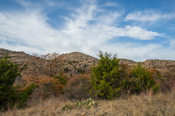 Wichita Mountains Wildlife Refuge in Oklahoma