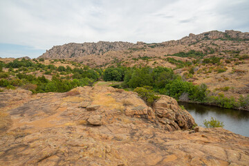 Wichita Mountains Wildlife Refuge in Oklahoma