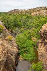 Wichita Mountains Wildlife Refuge in Oklahoma