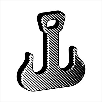 recommend clip art: Crane Hook Icon M_2210004