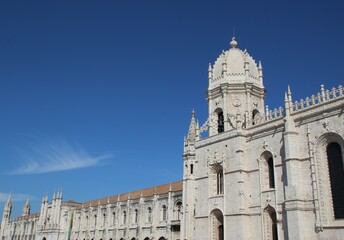 Fototapeta na wymiar monastero Lisbona