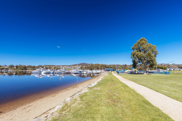 St Helens Waterfront in Tasmania Australia