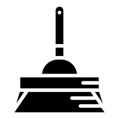 dustpan garbage icon