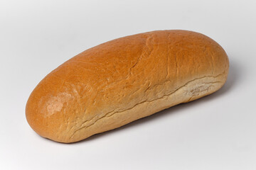 bread on a white background