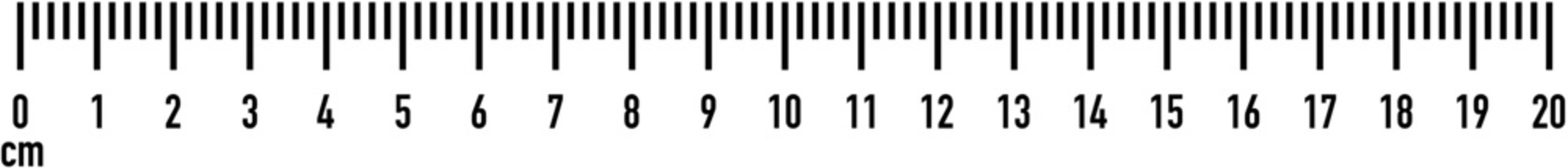 Mark up for rulers