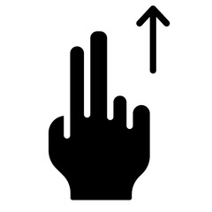 Fototapeta premium 2x drag up icon