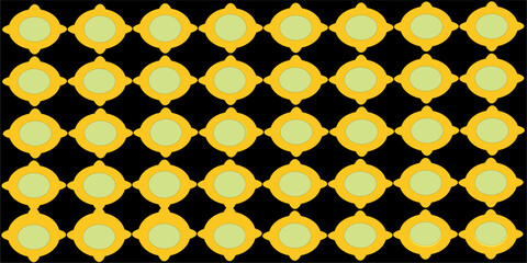 turquoise green background with round shape