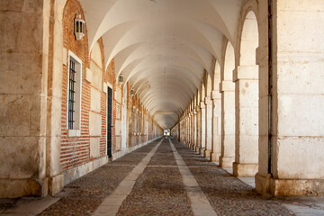 Fototapeta premium Architecture and arches of the city of Aranjuez