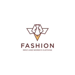 Fototapeta premium Fashion logo icon vector image
