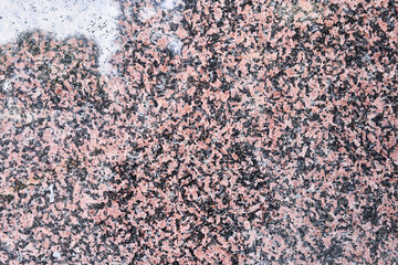 Texture of a granite surface