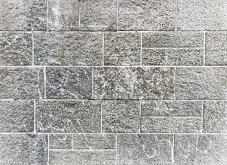 Texture of a white brick wall