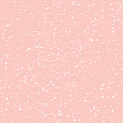 Geometric seamless vector pink and white background. Abstract texture. Pattern with ink splashes and dots