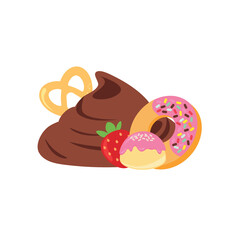 party cupcakes Keep cakes, birthday parties, cupcakes of various flavors, chocolate, lemon, blueberry, vanilla, milk, mixed fruit cupcakes