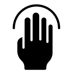 Obraz premium 4x tap icon