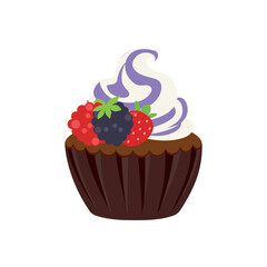 party cupcakes Keep cakes, birthday parties, cupcakes of various flavors, chocolate, lemon, blueberry, vanilla, milk, mixed fruit cupcakes