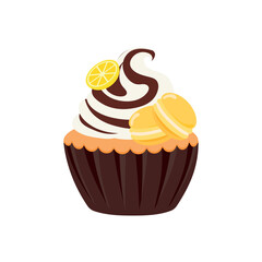 party cupcakes Keep cakes, birthday parties, cupcakes of various flavors, chocolate, lemon, blueberry, vanilla, milk, mixed fruit cupcakes