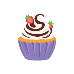 party cupcakes Keep cakes, birthday parties, cupcakes of various flavors, chocolate, lemon, blueberry, vanilla, milk, mixed fruit cupcakes
