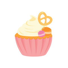 party cupcakes Keep cakes, birthday parties, cupcakes of various flavors, chocolate, lemon, blueberry, vanilla, milk, mixed fruit cupcakes