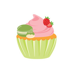 party cupcakes Keep cakes, birthday parties, cupcakes of various flavors, chocolate, lemon, blueberry, vanilla, milk, mixed fruit cupcakes