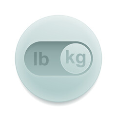 Unit switcher with Kilogram and Pound mass trigger