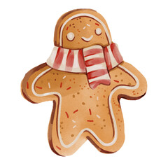Gingerbread man cookie