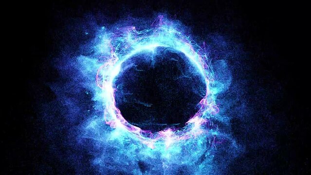 Cosmic energy strings. Energy flows in the form of thin bright elements. Lines form structural fibers