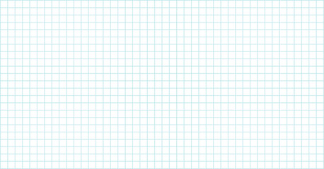 Seamless grid lined sheet of paper background. Checkered notebook paper. 