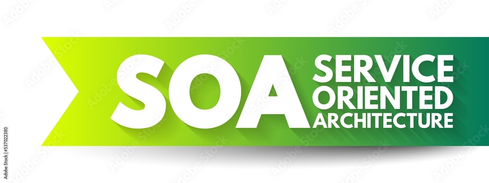 Poster soa - service oriented architecture is an architectural style that supports service orientation, acr