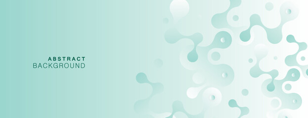 Network molecules geometry pattern. Vector beautiful technology on color banner background