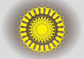 abstract sunflower background