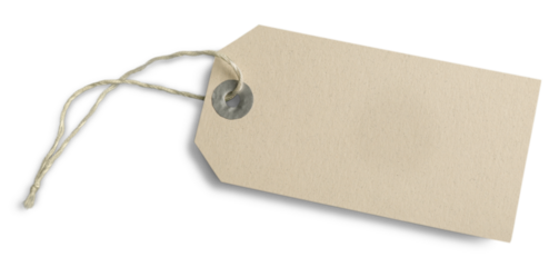 Label blank tag add text blank greeting card add your own message tag