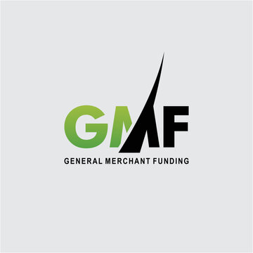 letter gmf logo illustration