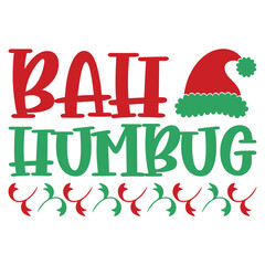 Fototapeta premium Christmas SVG T Shirt Design