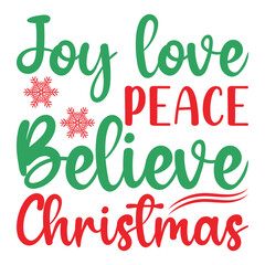 Fototapeta premium Christmas SVG T Shirt Design