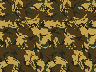 green pattern camouflage army background, modern classic texture on textile