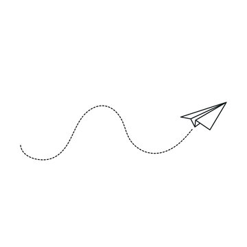 paper plane flight path, path to business