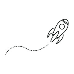 Traveling to space by rockets or space shuttles