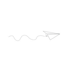paper plane flight path, path to business