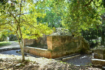Butrint National Park is a protected natural area, it includes the archaeological site of Butrint and protects the city and the surrounding landscape, constituting an important tourist attraction