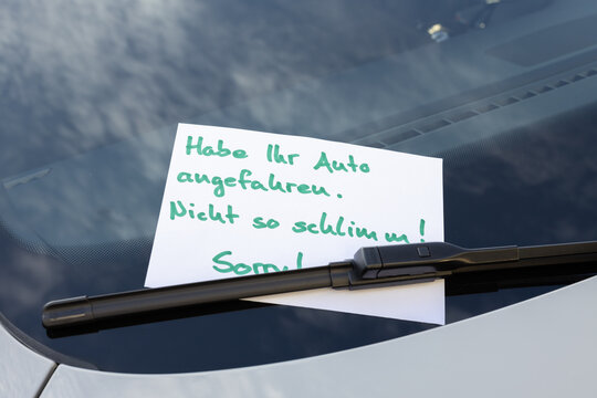 Unfall Flucht