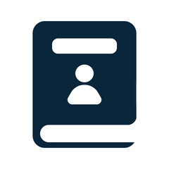 Book, education, learn icon design. Black vector design for web and mobile.