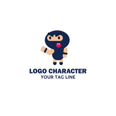 logo game character design for kids