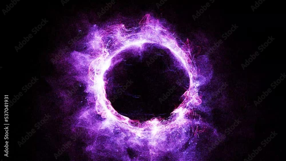 Wall mural cosmic energy strings. energy flows in the form of thin bright elements. lines form structural fiber