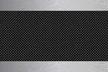 perforated metal background