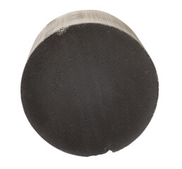 Processing and acceptance of non-ferrous metals. One round and oval ceramic catalysts containing...