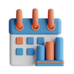 3d render calendar report