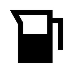 Jug Flat Vector Icon