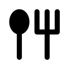 Cutlery Flat Vector Icon