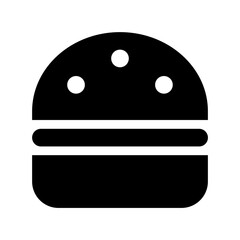 Burger Flat Vector Icon