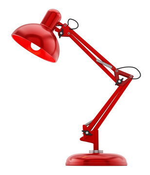Desk lamp  isolated on transparent background